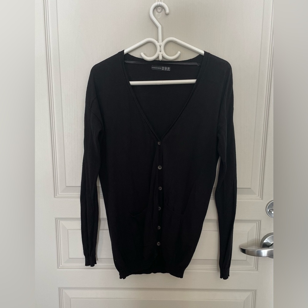 ⭐️ Atmosphere Black Cardigan Sweater - Size 8